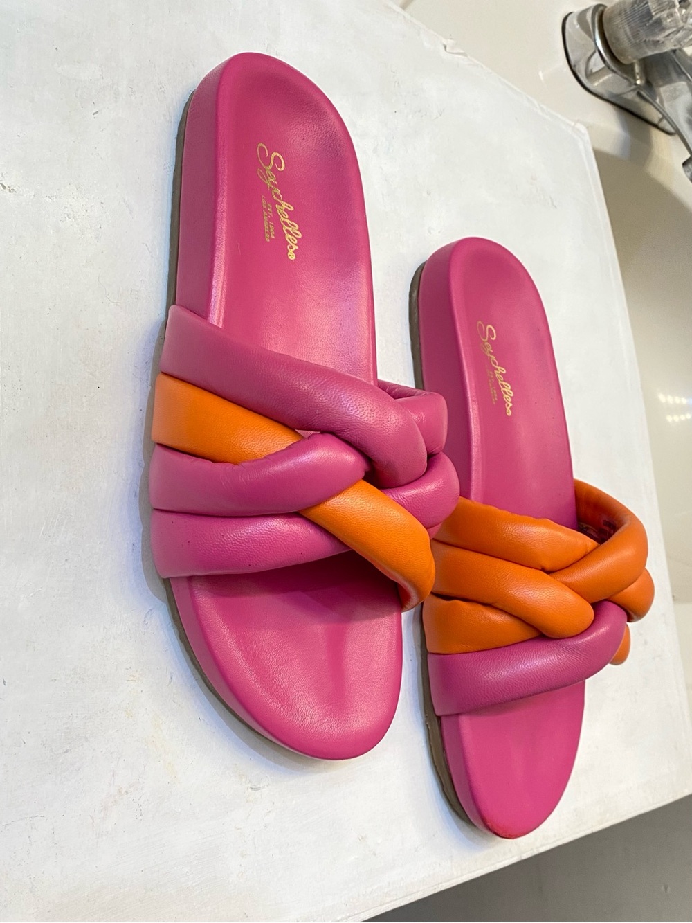 Seychelles Slide Sandals, beautiful clean with perfect bottom, Size 8, leather - Picture 3 of 10
